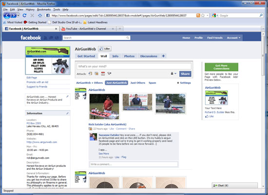 Our Facebook Page! Our Facebook Page!