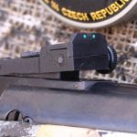 Hatsan Mod 125 Sniper .25 cal - Rear Fiber Optic Sight