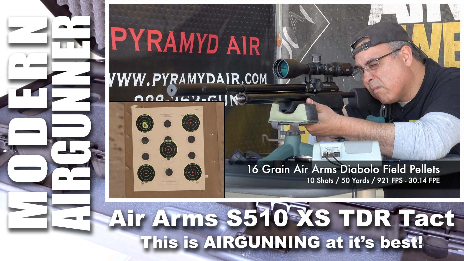 Air Arms S510 XS TDR Tactical 22 Cal
