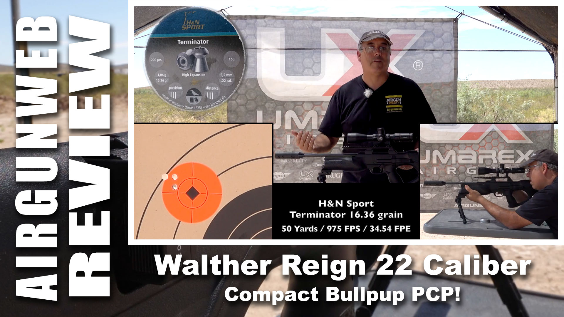 Walther Reign - A new Bullpup PCP from Walther Arms