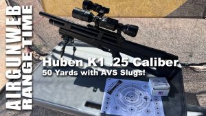 Huben K1 25 Caliber AVS Slugs w/ ATN Optics