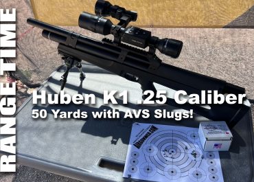 Huben K1 25 Caliber AVS Slugs w/ ATN Optics