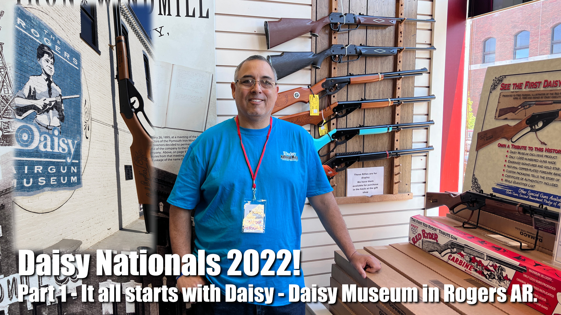 Daisy Nationals 2022 - We visit The Daisy Museum in Rogers AR!