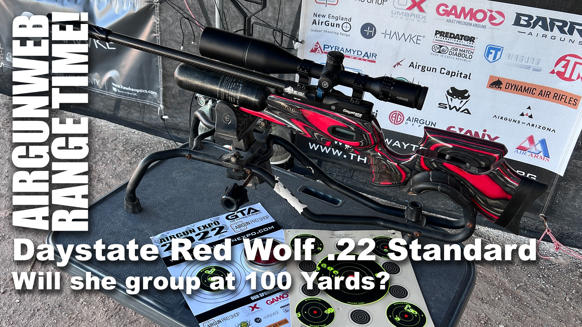 Daystate Red Wolf .22 Can it hold a group at 100 yards?