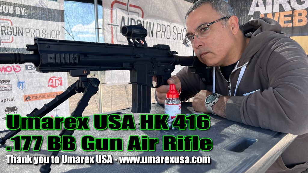 AE2022 – HK 416 .177 BB Gun Air Rifle