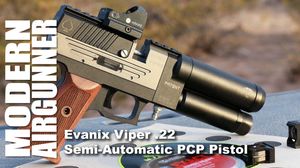 Evanix Viper .22 Semi-Auto PCP Pistol
