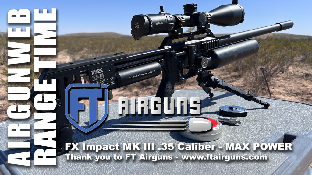 FX Impact MK III .35 Setting for MAX Power
