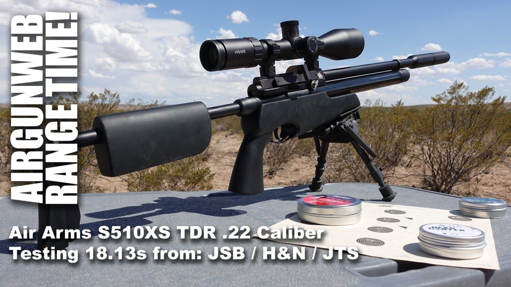 Air Arms S510XS TDR – JSB vs. H&N vs. JTS