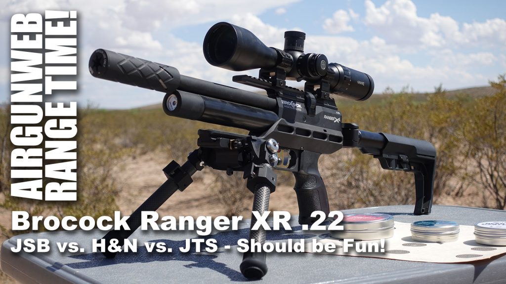 Brocock Ranger XR .22 Best 18.13 Pellet – JSB, H&N, or JTS? Let’s find out!