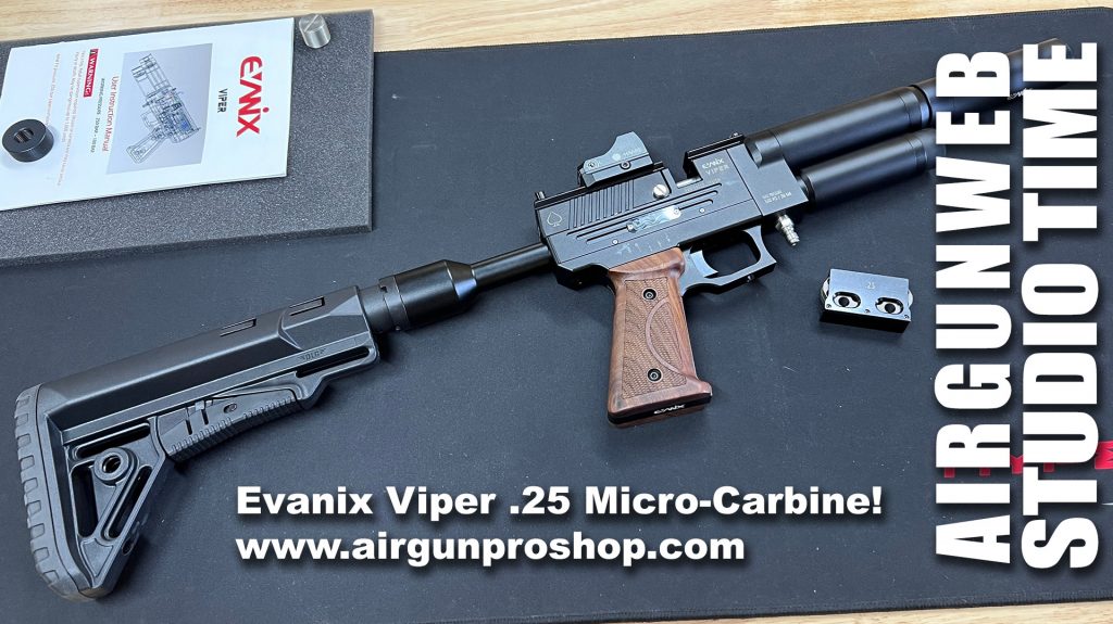 Evanix Viper .25 Cal Micro-Carbine Conversion