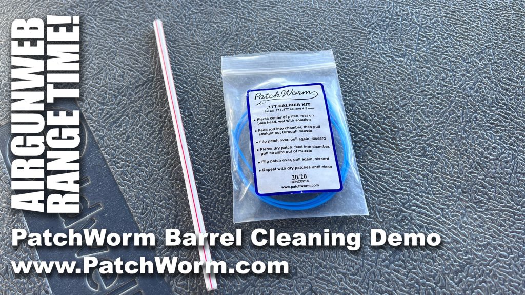 PatchWorm Barrel Cleaning Demo