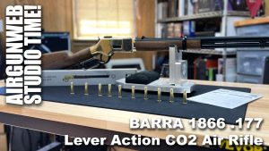 BARRA 1866 .177 Lever Action CO2 BB/Pellet Rifle