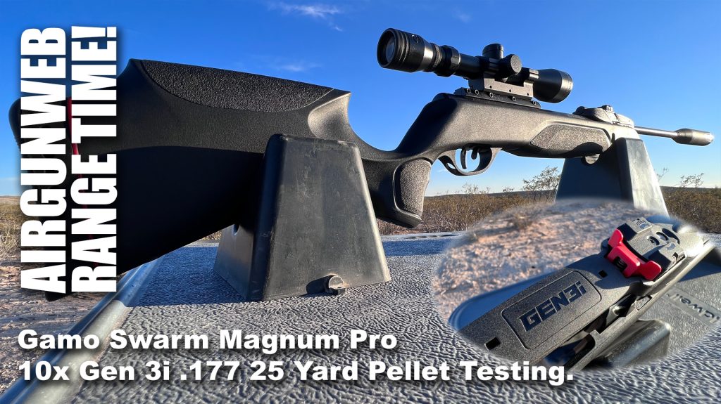 Gamo Swarm Magnum Pro 10x Gen 3i .177 Pellet Tests