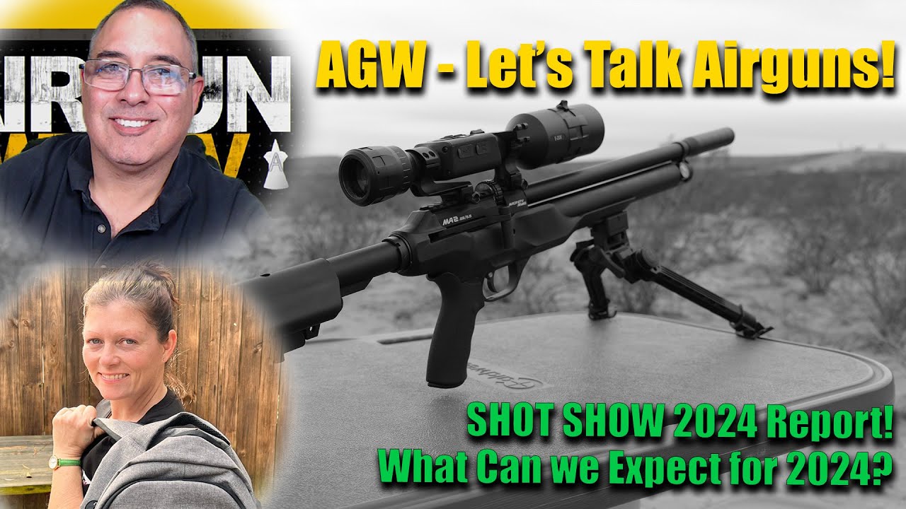 Let's Talk Airguns - Shot Show 2024 Update with Airgun Angie