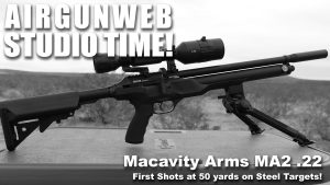 Macavity Arms MA2 .22 50 Yards Steel Targets