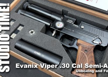 Evanix Viper .30 Cal Semi-Automatic PCP Pistol Unboxing