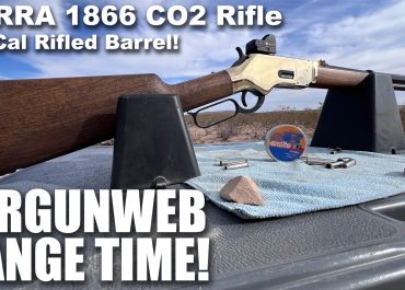 BARRA 1866 Lever Action CO2 BB Rifle – .22 Cal Rifled Barrel