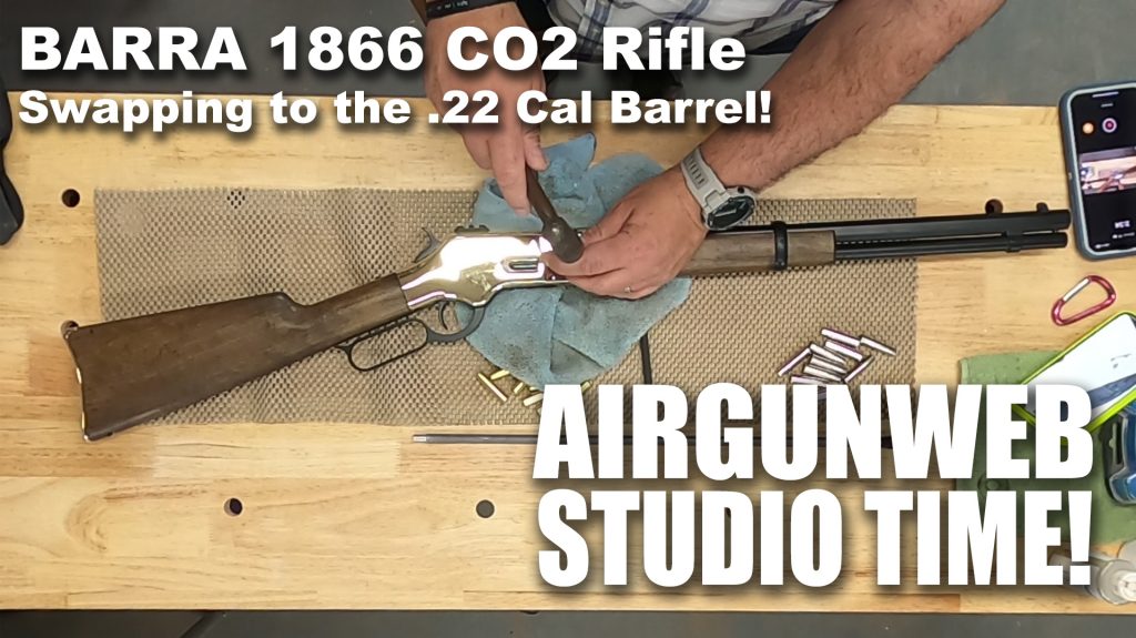 BARRA 1866 – Swapping to the .22 Cal Rifled Barrel
