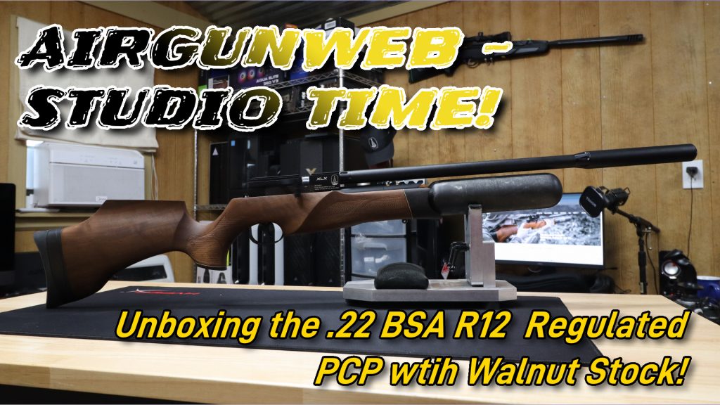 Unboxing the new BSA R12 Regulated PCP