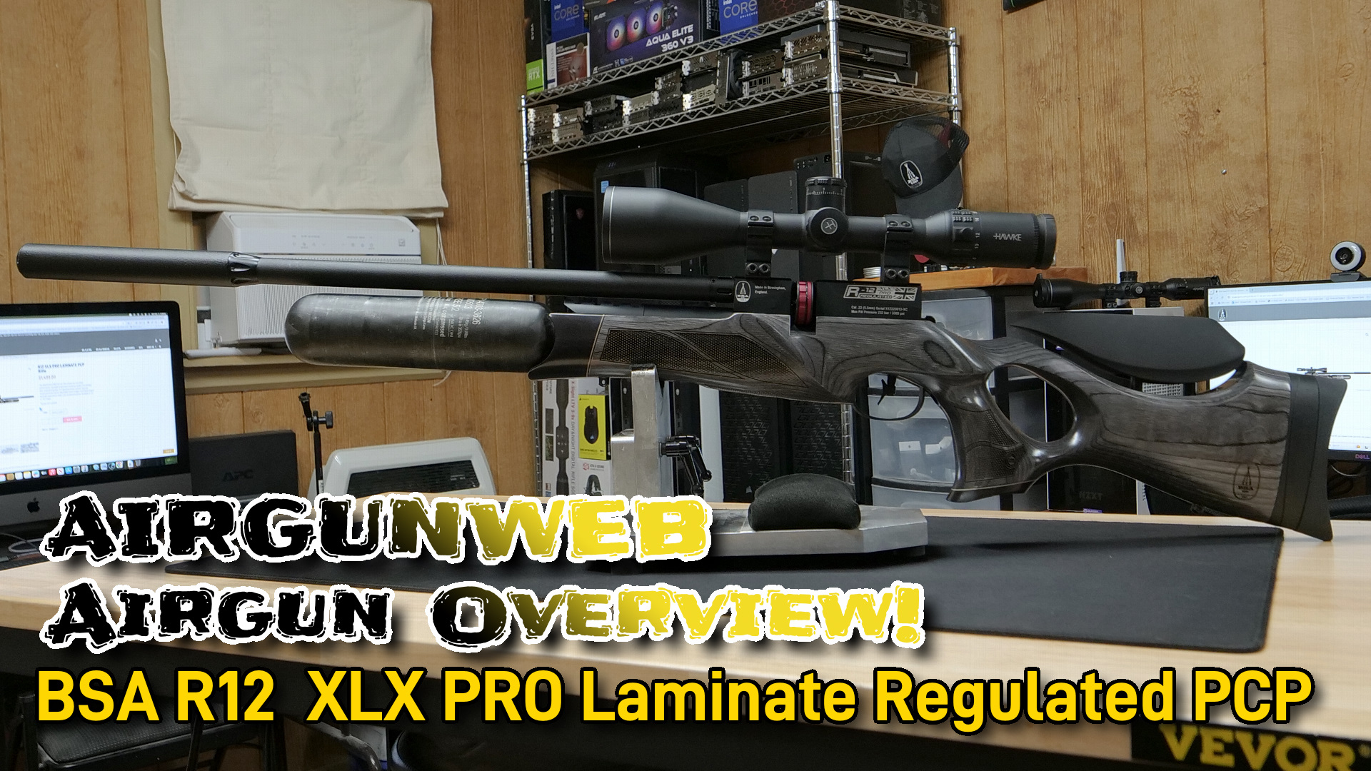 Airgun Overview NEW BSA R12 XLX PRO LAMINATE PCP