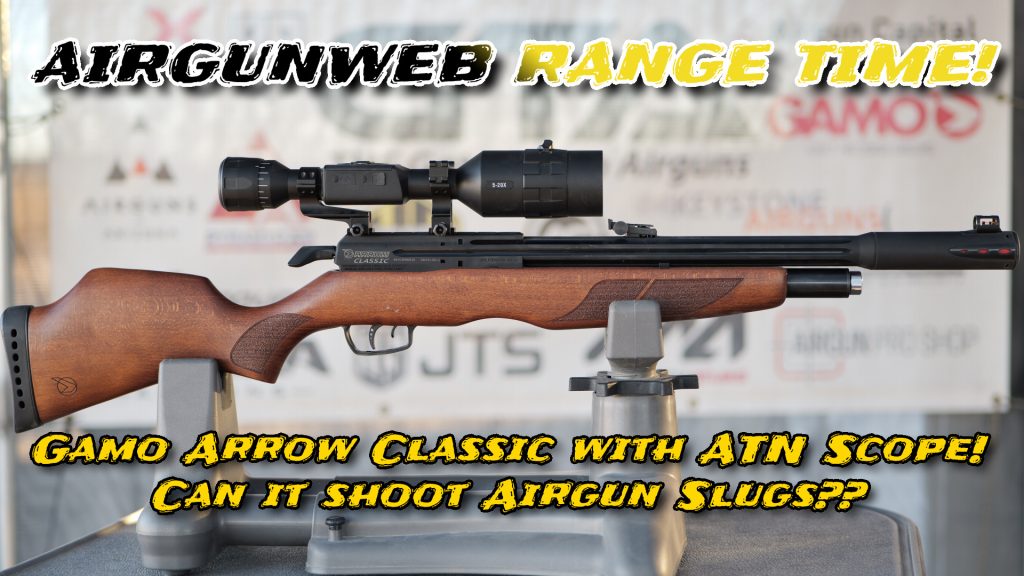 Gamo Arrow Classic Basic Slug Test
