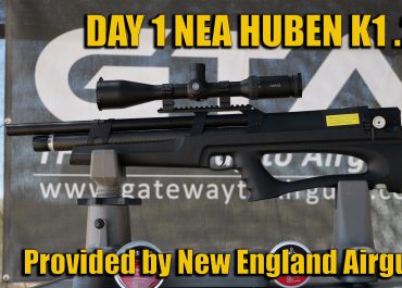 Airgun Expo 2025 – Huben K1 in .22 Take 2 – Provided by New England Airguns