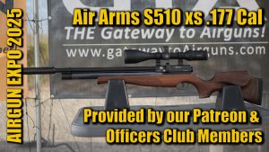 Airgun Expo 2025 – Shooting the Air Arms S510 XS .177 Cal