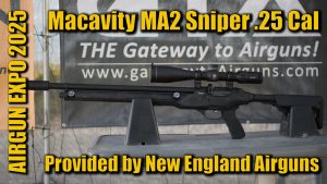 Airgun Expo 2025 – Shooting the Macavity MA2 Sniper .25 Cal