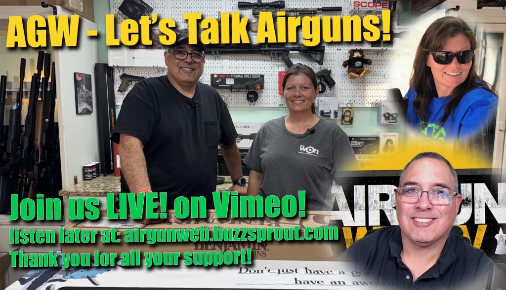 2025-07-19-Let’s Talk Airguns! – LIVE from Airgun Angie’s Studio
