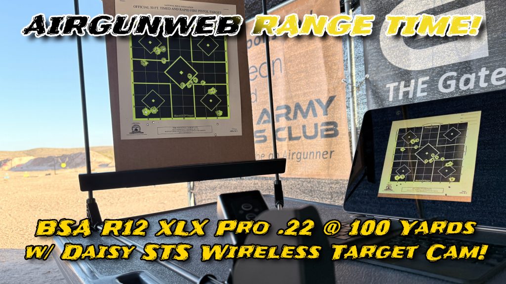 Daisy STS Wireless Target Camera 100 Yard Tests