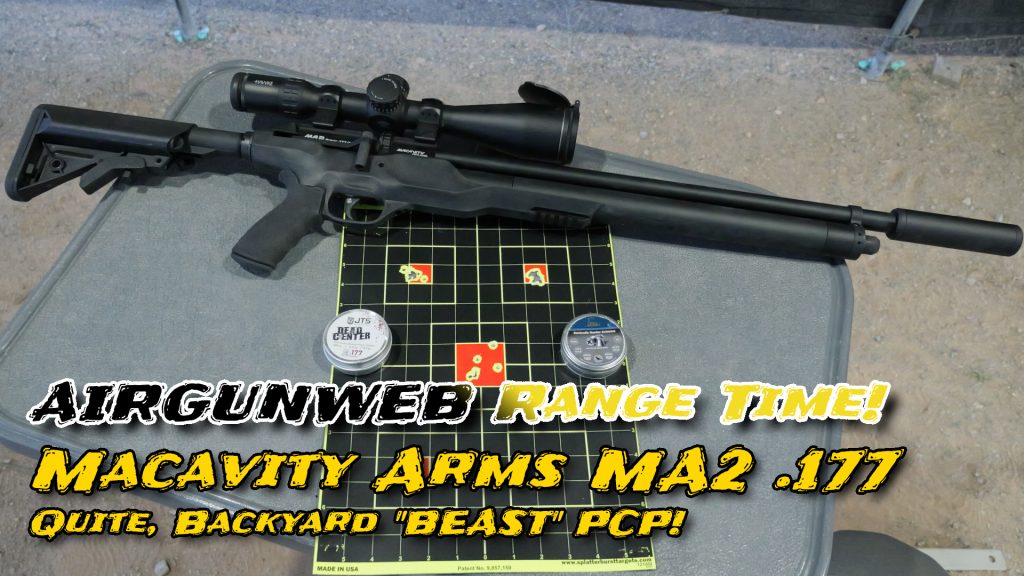 Macavity Arms MA3 PCP .22 100 Yards in the Wind