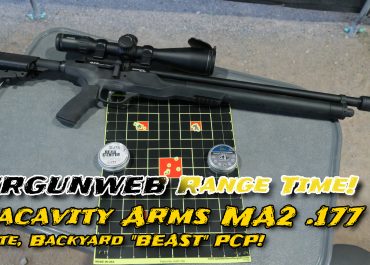 Macavity Arms MA3 PCP .22 100 Yards in the Wind