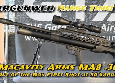 PART 1 – Macavity Arms MA8 .30 Competition PCP – Old School meets New School – Our First Shots!