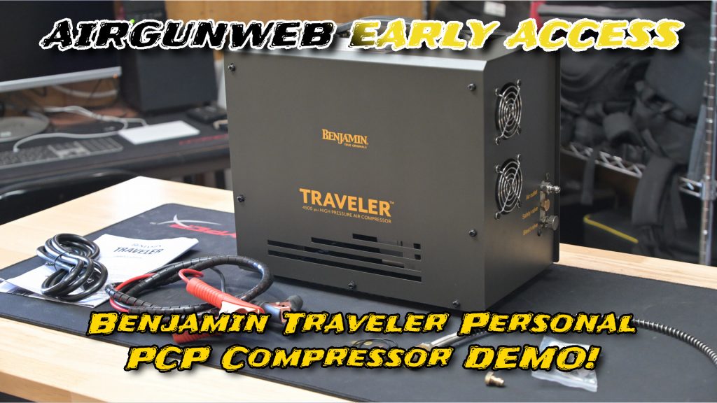 Benjamin Traveler Personal PCP Compressor Demo