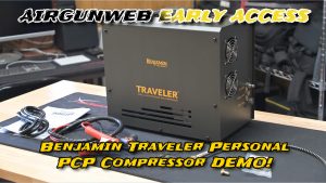 Benjamin Traveler Personal PCP Compressor Demo